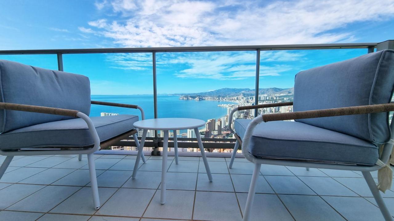 Appartement Skyline 41 Gran Lujo, Terraza Grande Y Vistas Al Mar - Planta 41 à Benidorm Extérieur photo