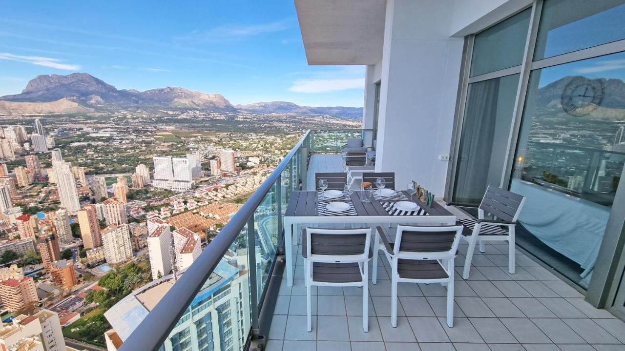 Appartement Skyline 41 Gran Lujo, Terraza Grande Y Vistas Al Mar - Planta 41 à Benidorm Extérieur photo