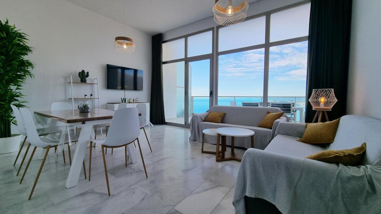 Appartement Skyline 41 Gran Lujo, Terraza Grande Y Vistas Al Mar - Planta 41 à Benidorm Extérieur photo