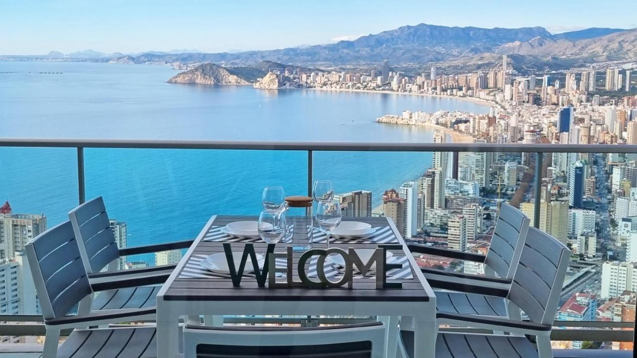 Appartement Skyline 41 Gran Lujo, Terraza Grande Y Vistas Al Mar - Planta 41 à Benidorm Extérieur photo