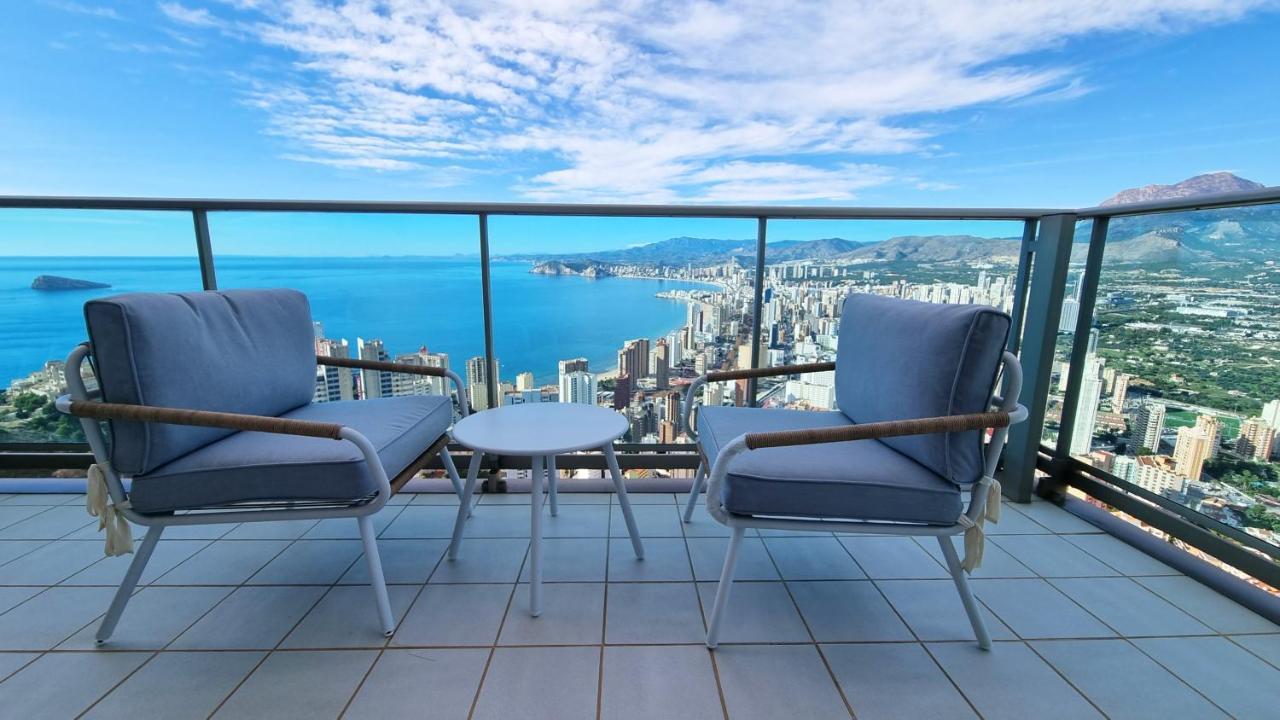 Appartement Skyline 41 Gran Lujo, Terraza Grande Y Vistas Al Mar - Planta 41 à Benidorm Extérieur photo