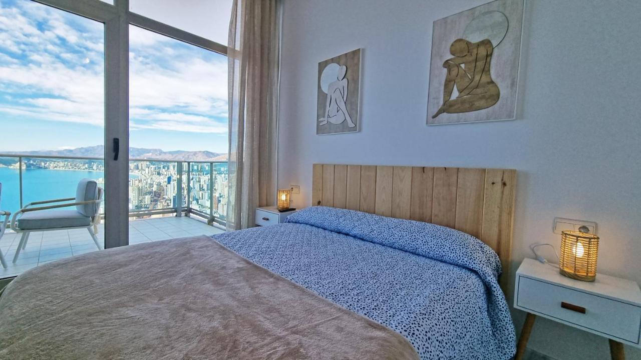 Appartement Skyline 41 Gran Lujo, Terraza Grande Y Vistas Al Mar - Planta 41 à Benidorm Extérieur photo