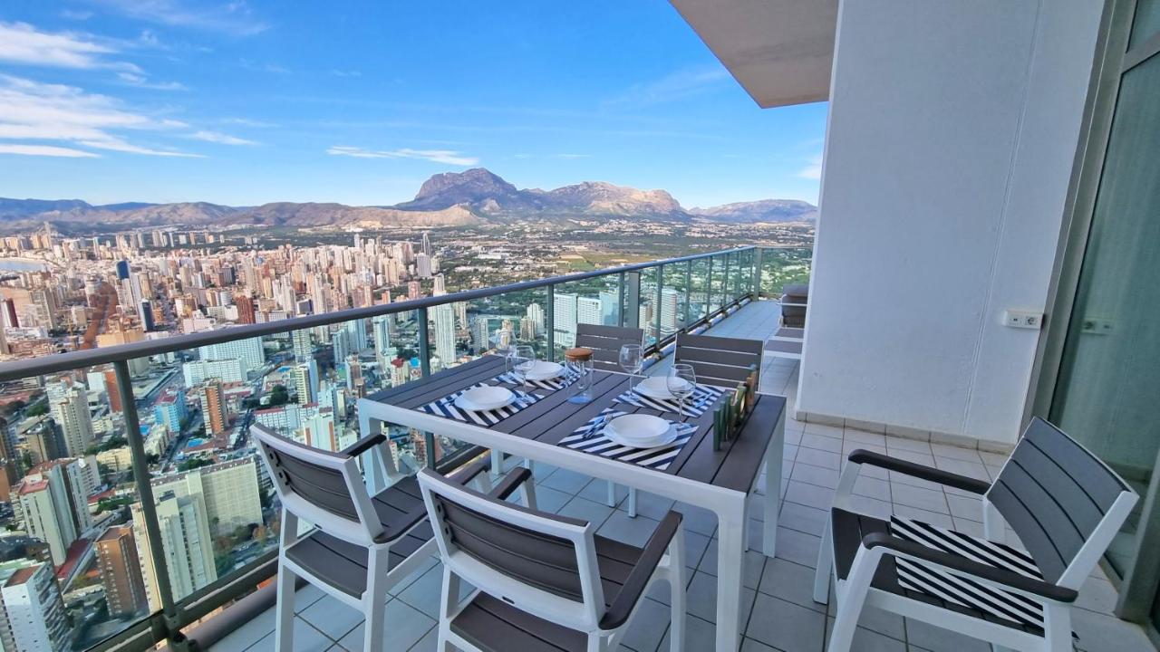 Appartement Skyline 41 Gran Lujo, Terraza Grande Y Vistas Al Mar - Planta 41 à Benidorm Extérieur photo
