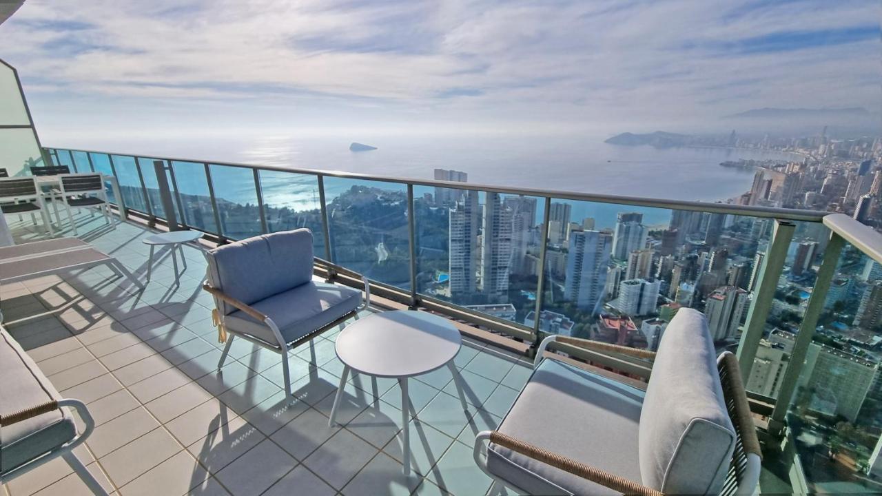 Appartement Skyline 41 Gran Lujo, Terraza Grande Y Vistas Al Mar - Planta 41 à Benidorm Extérieur photo